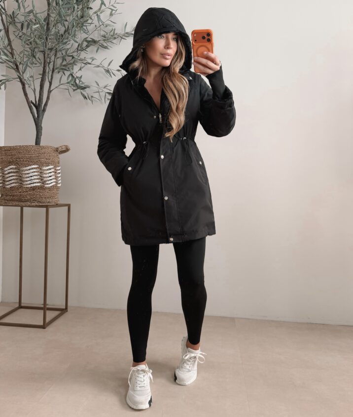 Reversible Parka - Black