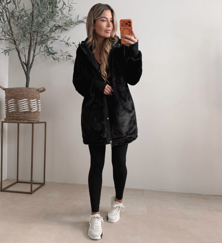 Reversible Parka - Black