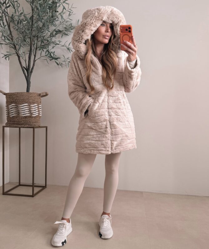Reversible Winterjacket - Beige