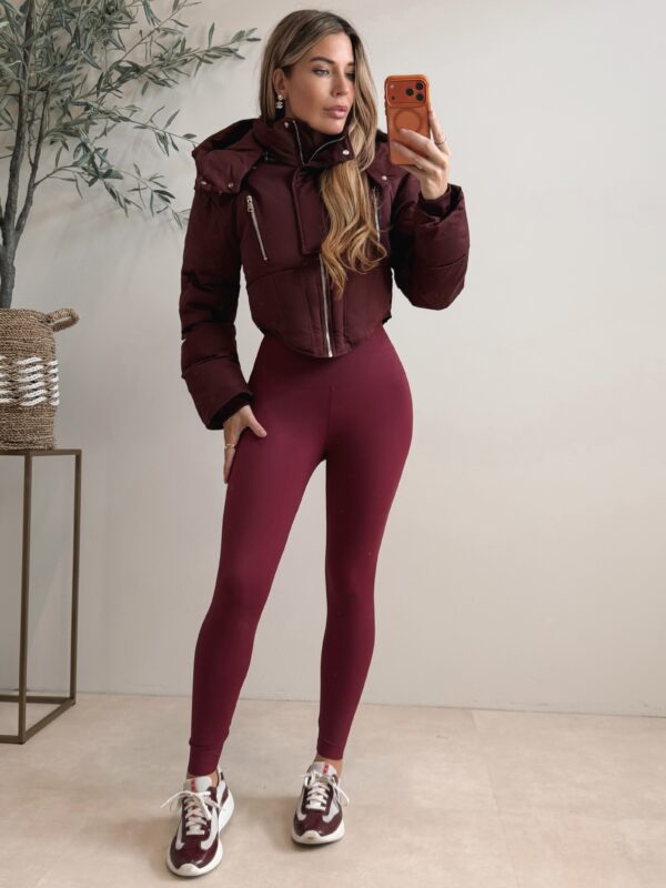 Harper Jacket - Bordo