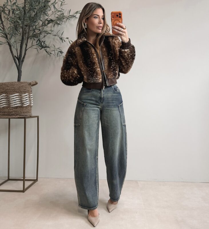 Faux fur Fashion Bambi Jacket