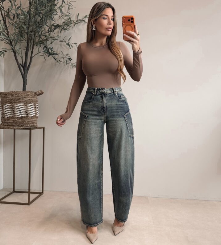 The Ballon Pocket Jeans - Vintage