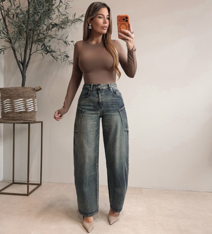 The Ballon Pocket Jeans - Vintage