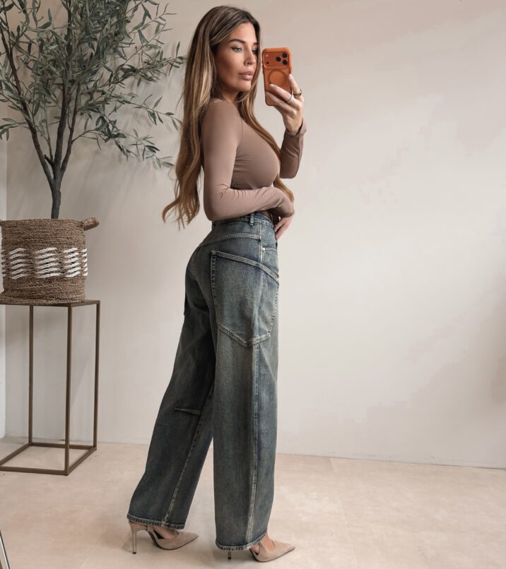 The Ballon Pocket Jeans - Vintage