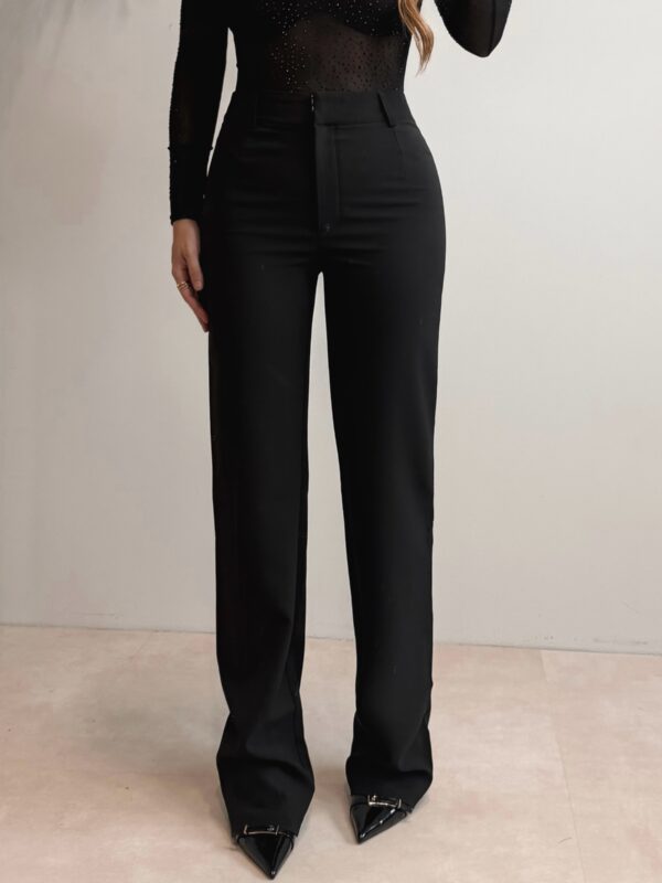 Hailey Tall Pantalon - Black