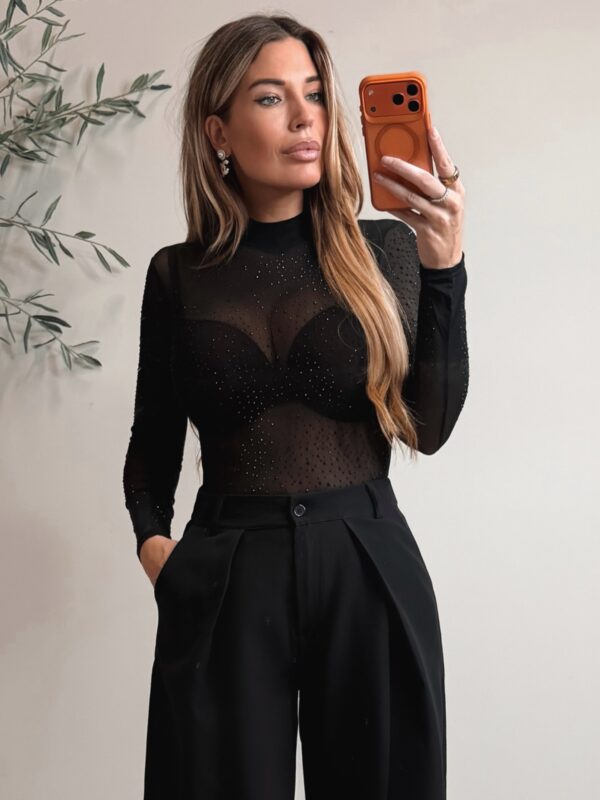 Diamond mesh body - Black