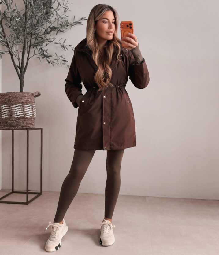 Reversible Parka - Choco