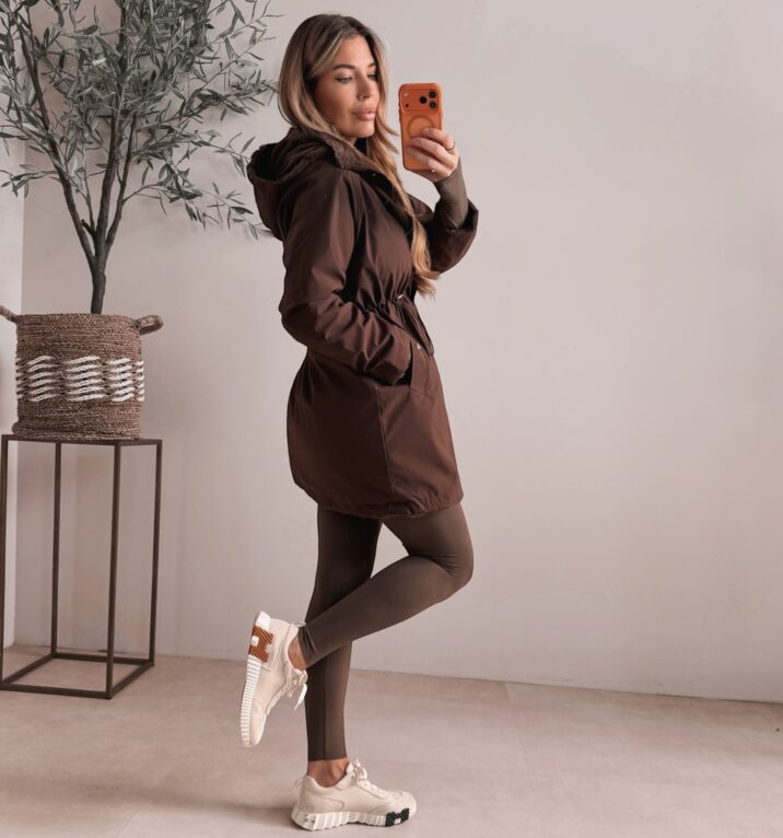 Reversible Parka - Choco