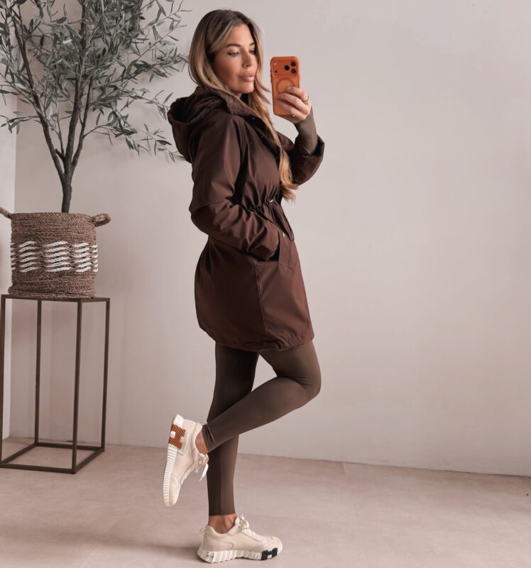 Reversible Parka - Choco