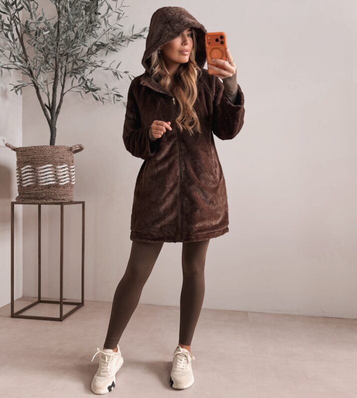 Reversible Parka - Choco