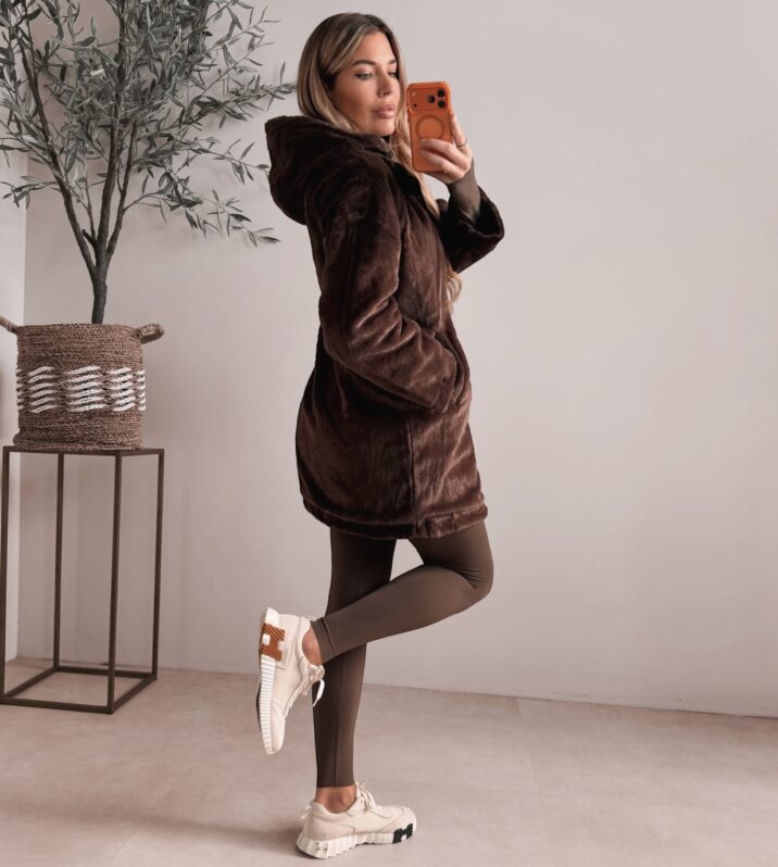 Reversible Parka - Choco