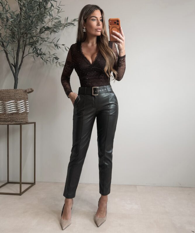 Lace Diamond Body - Choco